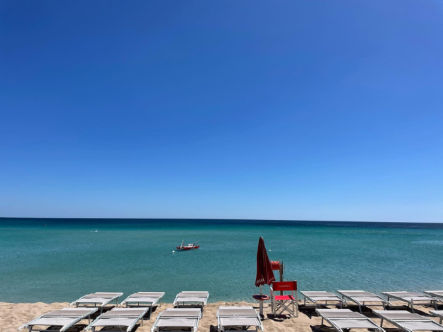 From the pool to the sea, from the sea to the pool 👙🏊🏻☀️. Come and see us 🍀